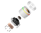 Комплект водяного охлаждения ID-COOLING SL240 V2 WHITE LGA1954/1851/1700/1200/115X/AM5/AM4 (6шт/кор,TDP 300W, PWM, LCD Display, DUAL ARGB FAN 120mm, белый) RET