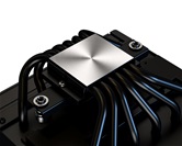 Кулер ID-COOLING FROZN A620 SLK LGA1954/1851/1700/1200/115X/AM5/AM4 (6шт/кор, TDP 260W, PWM, черный, 6 тепл.трубок + медная база, DUAL FAN 120mm) RET
