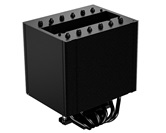 Кулер ID-COOLING FROZN A620 SLK LGA1954/1851/1700/1200/115X/AM5/AM4 (6шт/кор, TDP 260W, PWM, черный, 6 тепл.трубок + медная база, DUAL FAN 120mm) RET
