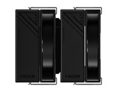 Кулер ID-COOLING FROZN A620 PRO XE BLACK LGA1954/1851/1700/1200/115X/AM5/AM4 (6шт/кор, TDP 260W, PWM, черный, 6 тепл.трубок + медная база, DUAL FAN 120mm) RET
