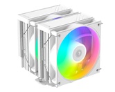 Кулер ID-COOLING FROZN A620 PRO XE ARGB SNOW LGA1954/1851/1700/1200/115X/AM5/AM4 (8шт/кор, TDP 260W, PWM, белый, 6 тепл.трубок + медная база, DUAL ARGB FAN 120mm) RET
