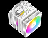 Кулер ID-COOLING FROZN A620 PRO XE ARGB SNOW LGA1954/1851/1700/1200/115X/AM5/AM4 (8шт/кор, TDP 260W, PWM, белый, 6 тепл.трубок + медная база, DUAL ARGB FAN 120mm) RET