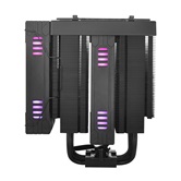 Кулер 1STPLAYER F.A.S.T. FT12DSL-6 Black / 6HPx6mm, dual tower, 275W TDP, 2x120mm ARGB fans, 600-2000 RPM, 57.56 CFM, 38.21 dBA / FT12DSL-6-BK