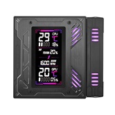 Кулер 1STPLAYER F.A.S.T. FT12DSL-6 Black / 6HPx6mm, dual tower, 275W TDP, 2x120mm ARGB fans, 600-2000 RPM, 57.56 CFM, 38.21 dBA / FT12DSL-6-BK