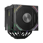 Кулер 1STPLAYER F.A.S.T. FT12DSL-6 Black / 6HPx6mm, dual tower, 275W TDP, 2x120mm ARGB fans, 600-2000 RPM, 57.56 CFM, 38.21 dBA / FT12DSL-6-BK