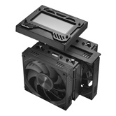 Кулер 1STPLAYER F.A.S.T. FT12DSL-6 Black / 6HPx6mm, dual tower, 275W TDP, 2x120mm ARGB fans, 600-2000 RPM, 57.56 CFM, 38.21 dBA / FT12DSL-6-BK