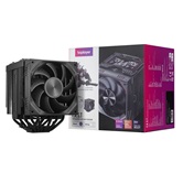 Кулер 1STPLAYER F.A.S.T. FT12DSL-6 Black / 6HPx6mm, dual tower, 275W TDP, 2x120mm ARGB fans, 600-2000 RPM, 57.56 CFM, 38.21 dBA / FT12DSL-6-BK