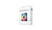 Вентилятор DEEPCOOL FD12R ARGB V2 120x120x25мм REVERSE (48шт./кор, PWM, ARGB, черный, 500-1700об/мин) Color BOX