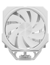 Кулер upHere UP1 Elite TC4C White ARGB / 4HPx6mm, 230W TDP, single tower, 1x120mm fan, 600-1650RPM, 68CFM, 25dBA / UP1 Elite TC4C