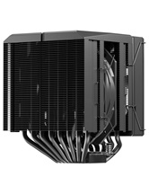 Кулер upHere UE2 Elite K8 Black / 8HPx6mm, 280W TDP, dual tower, 2x120mm fans, 600-1650RPM, 68CFM, 25dBA / UE2 Elite K8