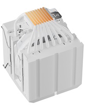 Кулер upHere UE2 Elite T8 White / 8HPx6mm, 280W TDP, dual tower, 2x120mm fans, 600-1650RPM, 68CFM, 25dBA / UE2 Elite T8
