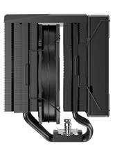 Кулер upHere UE2 Elite KC8C Black ARGB / 8HPx6mm, 280W TDP, dual tower, 2x120mm fans, 600-1650RPM, 68CFM, 25dBA / UE2 Elite KC8C