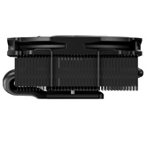 Кулер upHere H45K6 Black / 6HPx6mm, 150W TDP, top flow, 1x92mm fan, 800-2800RPM, 35.34CFM, 25dBA / H45K6