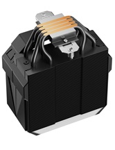 Кулер upHere UP1 Elite KC4C Black ARGB / 4HPx6mm, 230W TDP, single tower, 1x120mm fan, 600-1650RPM, 68CFM, 25dBA / UP1 Elite KC4C