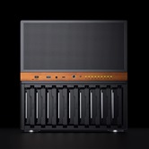 Корпус JONSBO N6 Black, 2x120mm Fan, mini-ITX, mATX, черный