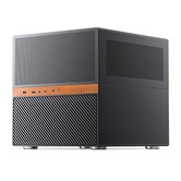 Корпус JONSBO N6 Black, 2x120mm Fan, mini-ITX, mATX, черный