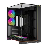 Корпус Thermalright TR-A70 ARGB FAN5-C / Black / TG / 5 x120mm ARGB PWM Fans / ARGB Strip / USB TYPE-C / ATX  / TRA70AF5CB
