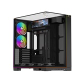 Корпус Thermalright TR-A70 Vision FAN5-C / Black / TG / 5x120mm ARGB PWM Fans / ARGB Strip / 9.16'' LCD screen / USB TYPE-C / ATX  / TRA70VF5CB