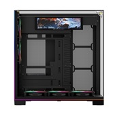 Корпус Thermalright TR-A70 Vision FAN5-C / Black / TG / 5x120mm ARGB PWM Fans / ARGB Strip / 9.16'' LCD screen / USB TYPE-C / ATX  / TRA70VF5CB