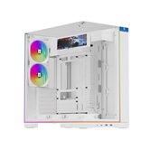 Корпус Thermalright TR-A70 Vision White FAN5-C / TG / 5x120mm ARGB PWM Fans / ARGB Strip / 9.16'' LCD screen / USB TYPE-C / ATX  / TRA70VF5CW