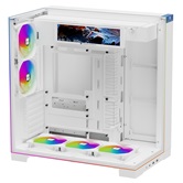 Корпус Thermalright TR-A70 Vision White FAN5-C / TG / 5x120mm ARGB PWM Fans / ARGB Strip / 9.16'' LCD screen / USB TYPE-C / ATX  / TRA70VF5CW