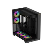 Корпус Thermalright TR-A70 FAN5-M / Black / TG / 5 x120mm ARGB PWM Fans / USB TYPE-C / ATX  / TRA70F5MB