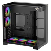 Корпус Thermalright TR-A70 FAN5-M / Black / TG / 5 x120mm ARGB PWM Fans / USB TYPE-C / ATX  / TRA70F5MB