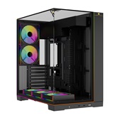Корпус Thermalright TR-A70 ARGB FAN5-M / Black / TG / 5 x120mm ARGB PWM Fans / ARGB Strip / USB TYPE-C / ATX  / TRA70AF5MB