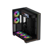 Корпус Thermalright TR-A70 Vision FAN5-M / Black / TG / 5x120mm ARGB PWM Fans / ARGB Strip / 9.16'' LCD screen / USB TYPE-C / ATX  / TRA70VF5MB
