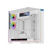 Корпус Thermalright TR-A70 Vision White FAN5-M / TG / 5x120mm ARGB PWM Fans / ARGB Strip / 9.16'' LCD screen / USB TYPE-C / ATX  / TRA70VF5MW