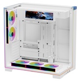 Корпус Thermalright TR-A70 Vision White FAN5-M / TG / 5x120mm ARGB PWM Fans / ARGB Strip / 9.16'' LCD screen / USB TYPE-C / ATX  / TRA70VF5MW