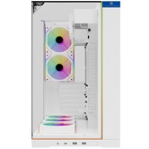 Корпус Thermalright TR-A70 Vision White FAN5-M / TG / 5x120mm ARGB PWM Fans / ARGB Strip / 9.16'' LCD screen / USB TYPE-C / ATX  / TRA70VF5MW