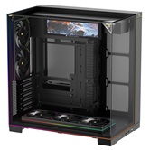 Корпус Thermalright TR-A70 Vision FanUB / Black / TG / TL-UB36R+TL-UB24 PWM Fans / 9.16'' LCD screen / USB TYPE-C / ATX  / TRA70VFUBB