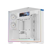 Корпус Thermalright TR-A70 Vision White FanUB / TG / TL-UB36RW+TL-UB24W PWM Fans / 9.16'' LCD screen / USB TYPE-C / ATX  / TRA70VFUBW