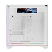 Корпус Thermalright TR-A70 Vision White FanUB / TG / TL-UB36RW+TL-UB24W PWM Fans / 9.16'' LCD screen / USB TYPE-C / ATX  / TRA70VFUBW
