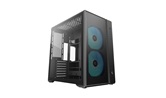 Корпус Deepcool CG590 MESH 2F, TG (aquarium), 2x160mm ARGB Fan, mini-ITX, mATX, ATX, черный