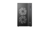 Корпус Deepcool CG590 MESH 2F, TG (aquarium), 2x160mm ARGB Fan, mini-ITX, mATX, ATX, черный