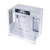 Корпус Lian Li O11 Vision-M Digital / White / 9.2" LCD screen / 1 x 140mm PWM Fan / Mini-Tower, TG / G99.O11VMDW.R0