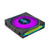 Вентилятор Lian Li UNI FAN SL INF LCD FLEX 120 / 12SLIND1F1B BLACK / 120x124x28мм (PWM, ARGB, 2600 об/мин (Max.), 33dBa) / G9F.12SLIND1F1B.R0