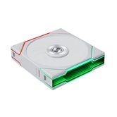 Вентилятор Lian Li UNI FAN TL FLEX 120 Reverse Blade / 12RTL1F1W WHITE / 120x124x28мм (PWM, ARGB, 2300 об/мин (Max.), 34dBa) / G9F.12RTL1F1W.R0