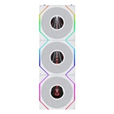 Комплект вентиляторов (3шт.) Lian Li UNI FAN TL LCD FLEX 120 / G12TLLCD1F3W WHITE / 120x124x28мм (PWM, ARGB, 1900 об/мин (Max.), 27dBa) / G9F.12TLLCD1F3W.R0