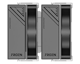 Кулер ID-COOLING FROZN A620 PRO XE LGA1954/1851/1700/1200/115X/AM5/AM4 (6шт/кор, TDP 260W, PWM, черный, 6 тепл.трубок + медная база, DUAL FAN 120mm) RET