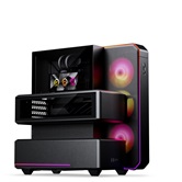 Корпус PHANTEKS EX5 Max, Black, ARGB, 6" LCD, 360 AIO, ATX / PH-EX526M_DBK01
