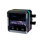 Система водяного охлаждения XASTRA Octant LS360 ARGB BK  Intel LGA LGA1851/1700/1200/115X/AM5/AM4 (4" LCD IPS screen,3x FS120 fans,TDP 315W, black) RET