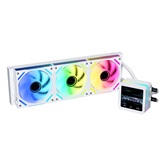 Система водяного охлаждения XASTRA Octant LS360 ARGB WH  Intel LGA LGA1851/1700/1200/115X/AM5/AM4 (4" LCD IPS screen,3x FS120 fans,TDP 315W, white) RET