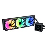 Система водяного охлаждения XASTRA Octant LC360FS ARGB BK  Intel LGA LGA1851/1700/1200/115X/AM5/AM4 (4" LCD IPS screen,3x FS120 fans,TDP 315W, black) RET