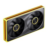 Вентилятор JONSBO ZE-240BR (2 in 1) 242х123х28мм REVERSE (20шт/кор, PWM, ARGB LED, 700-1800об/мин, черный) Retail
