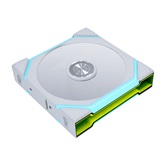 Вентилятор Lian Li UNI FAN SL FLEX 120 / 12SL1F1W WHITE / 120x124,5x28мм (PWM, ARGB, 2000 об/мин (Max.), 29.1dBa) / G9F.12SL1F1W.R0