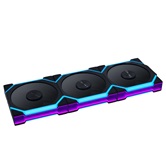 Комплект вентиляторов (3шт.) Lian Li UNI FAN SL FLEX 120 Reverse Blade / 12RSL1F3B BLACK / 120x124,5x28мм (PWM, ARGB, 2000 об/мин (Max.), 31.3dBa) / G9F.12RSL1F3B.R0