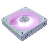 Вентилятор Lian Li UNI FAN CL FLEX 120 / 12CL1F1W WHITE / 120x124x28мм (PWM, ARGB, 2150 об/мин (Max.), 29.8dBa) / G9F.12CL1F1W.R0